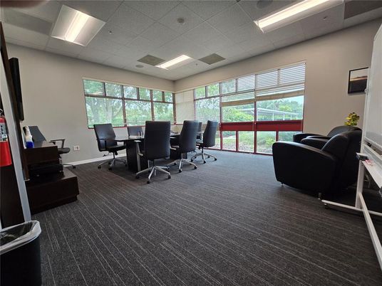 Home Office, Interior, Recessed Lighting