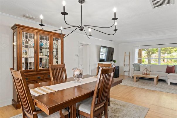 Chandelier, Dining room, Interior, Living room, Wood Texture Flooring