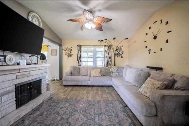 Fireplace, Interior, Living room, Wood Texture Flooring