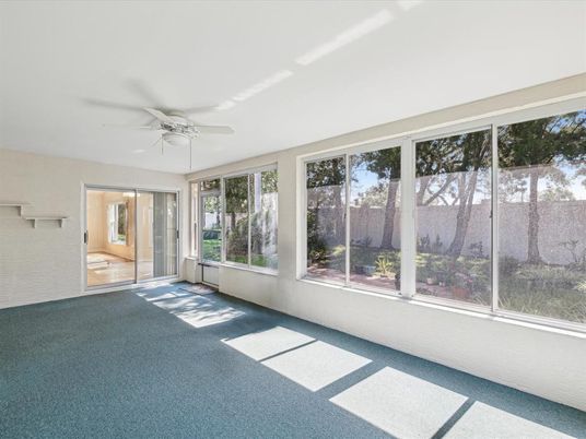 Empty room, Interior, Sun Room