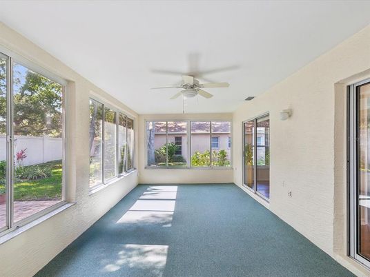Empty room, Interior, Sun Room
