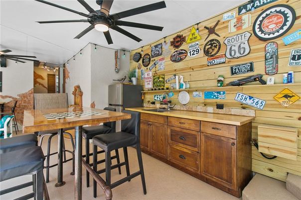 Dining room, Interior, Wooden Walls