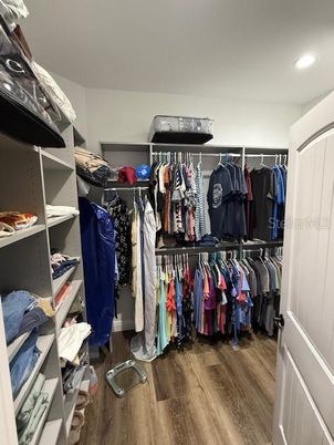 Interior, Recessed Lighting, Walk-in Closets, Wood Texture Flooring