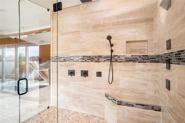 Bathroom, Glass Shower, Interior