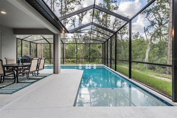 Dining room, Glass Ceilings, Interior, Pool, Sun Room
