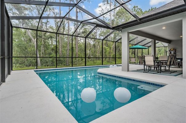 Glass Ceilings, Interior, Pool, Sun Room
