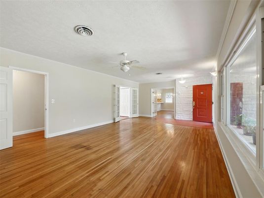 Empty room, Interior, Wood Texture Flooring