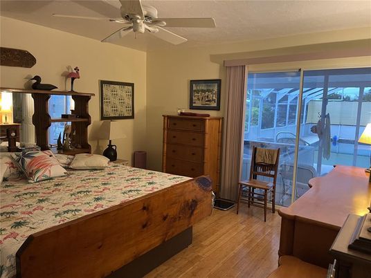 Bedroom, Interior, Water, Wood Texture Flooring