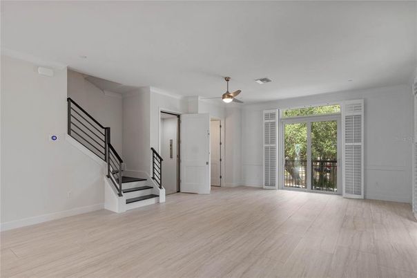 Empty room, Interior, Wood Texture Flooring