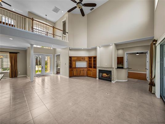 Fireplace, Interior, Recessed Lighting