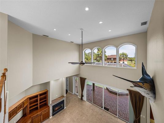 Fireplace, Interior, Recessed Lighting