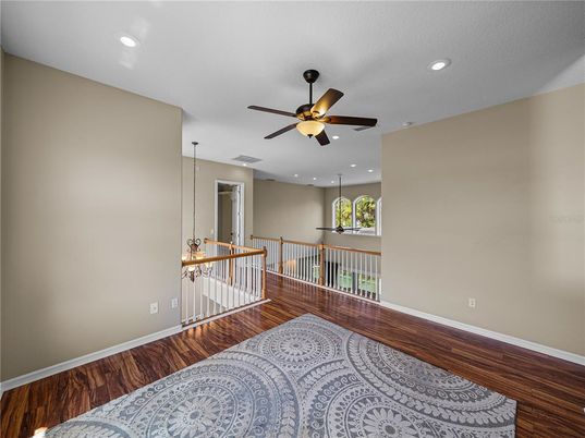 Interior, Recessed Lighting, Wood Texture Flooring