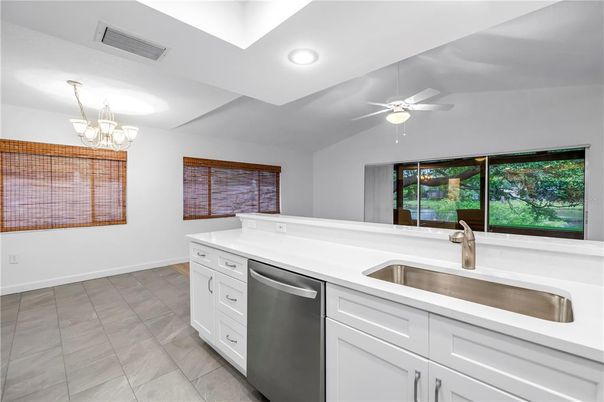Chandelier, Interior, Kitchen, Recessed Lighting