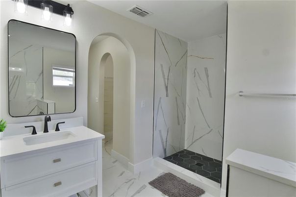 Bathroom, Interior, Marble, Marble Walls