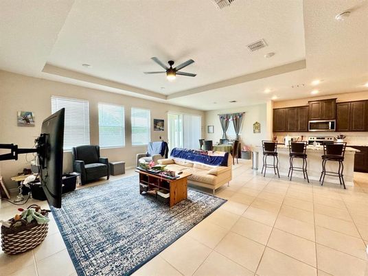 Interior, Kitchen, Living room, Recessed Lighting