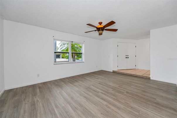 Empty room, Interior, Wood Texture Flooring