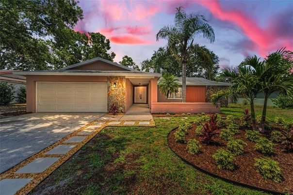 Attached, Backyard, Exterior, Facade, Ranch
