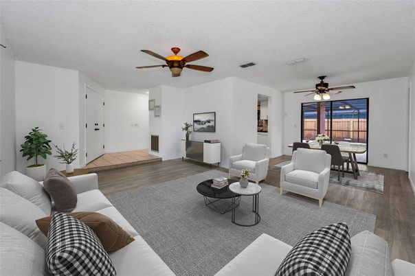 Dining room, Interior, Living room, Wood Texture Flooring