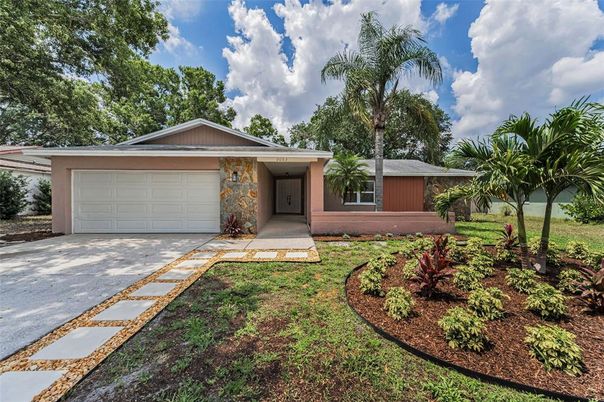 Attached, Backyard, Exterior, Facade, Ranch