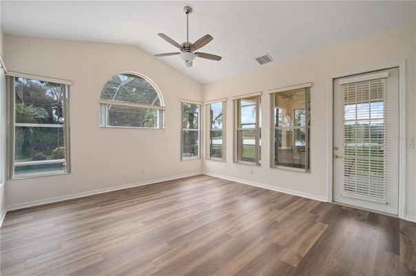 Empty room, Interior, Wood Texture Flooring