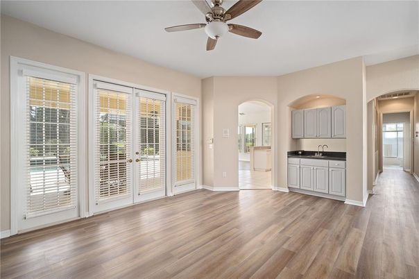 Empty room, Interior, Wood Texture Flooring