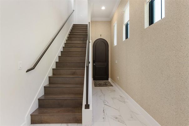 Interior, Marble, Recessed Lighting