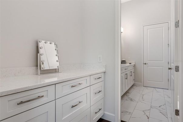 Bathroom, Dual Sink Vanities, Interior, Marble