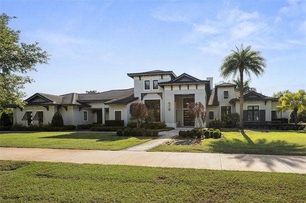 Backyard, Exterior, Facade, Mediterranean