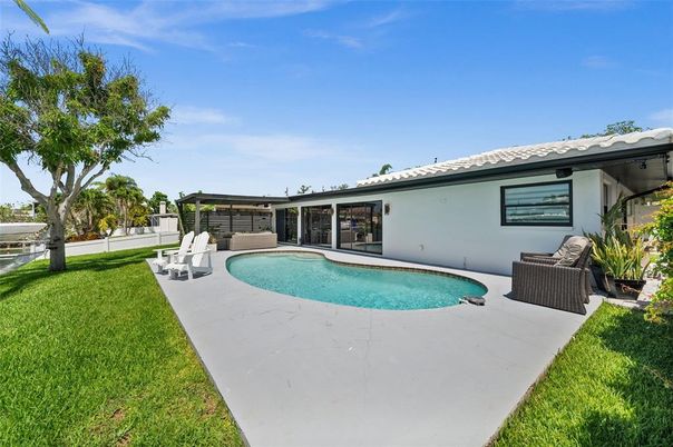 Backyard, Exterior, Pool