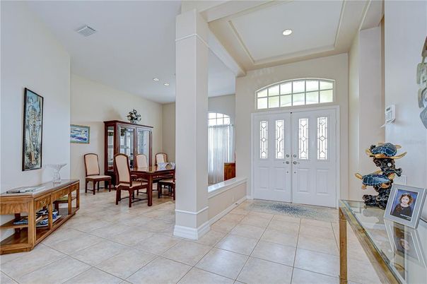 Dining room, Interior, Recessed Lighting