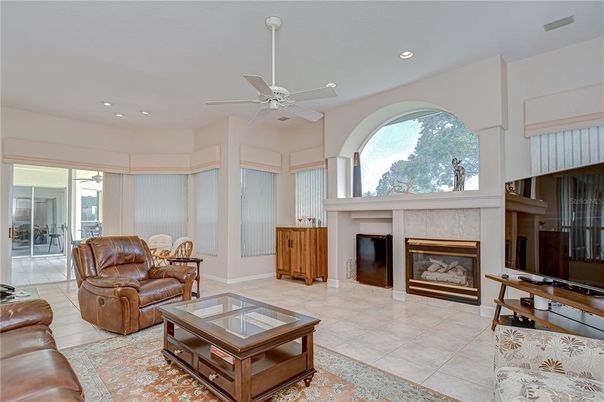 Fireplace, Interior, Living room, Recessed Lighting