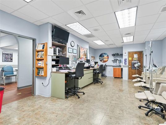 Home Office, Interior, Recessed Lighting