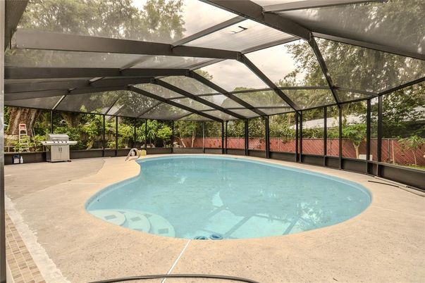 Glass Ceilings, Interior, Pool, Sun Room