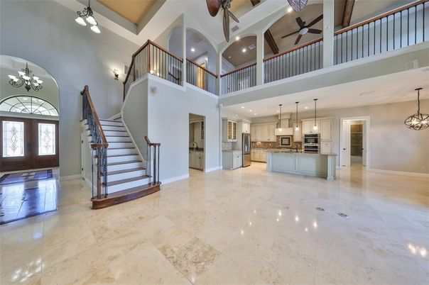 Chandelier, Interior, Kitchen, Pendant Lights, Recessed Lighting