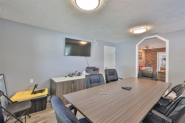 Dining room, Interior, Wood Texture Flooring