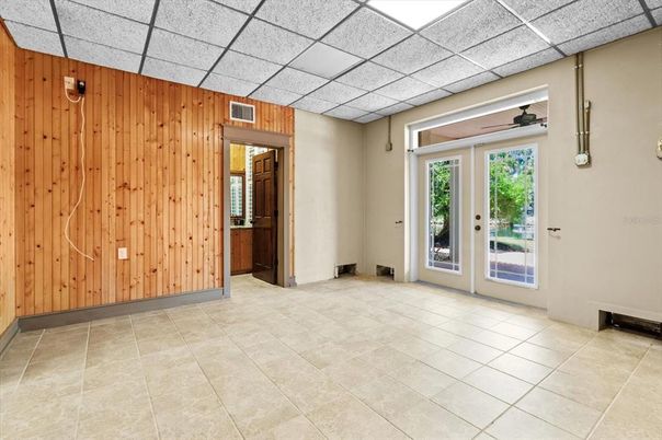Empty room, Interior, Wooden Walls