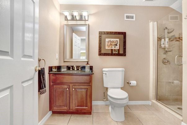 Bathroom, Glass Shower, Interior