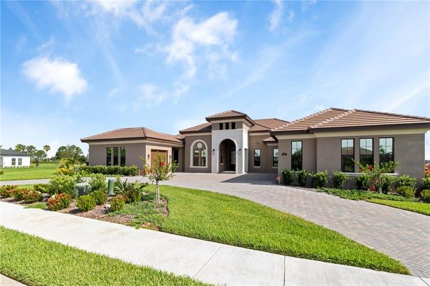 Backyard, Exterior, Facade, Mediterranean