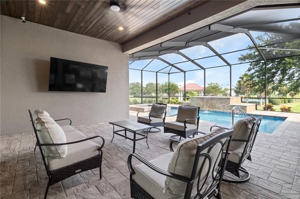 Glass Ceilings, Interior, Pool, Recessed Lighting, Sun Room