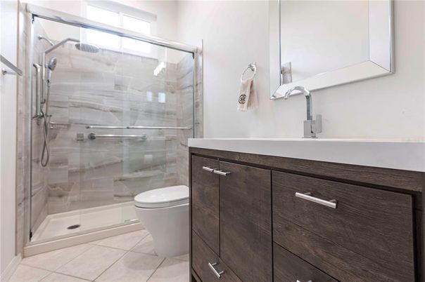 Bathroom, Glass Shower, Interior