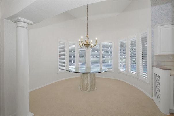 Chandelier, Empty room, Interior