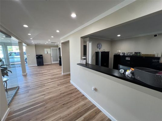 Interior, Recessed Lighting, Wood Texture Flooring