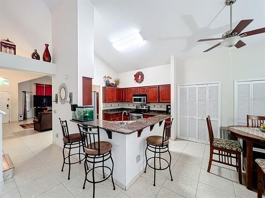 Dining room, Interior, Kitchen