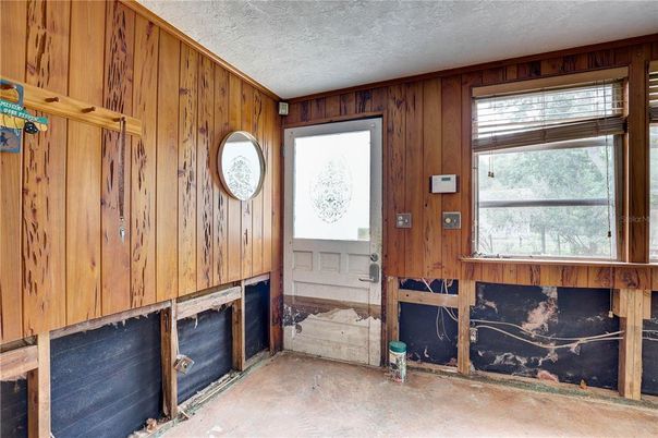 Empty room, Interior, Wooden Walls