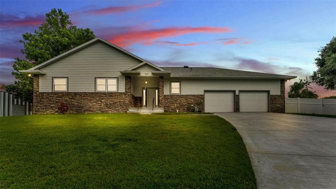 Attached, Backyard, Exterior, Facade, Ranch