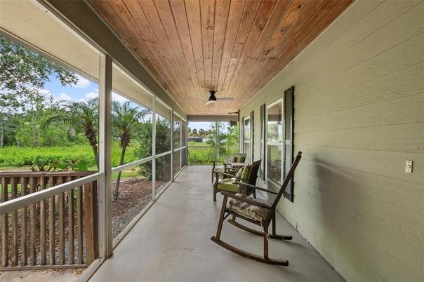 Interior, Sun Room, Wooden Ceilings