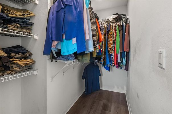 Interior, Walk-in Closets, Wood Texture Flooring