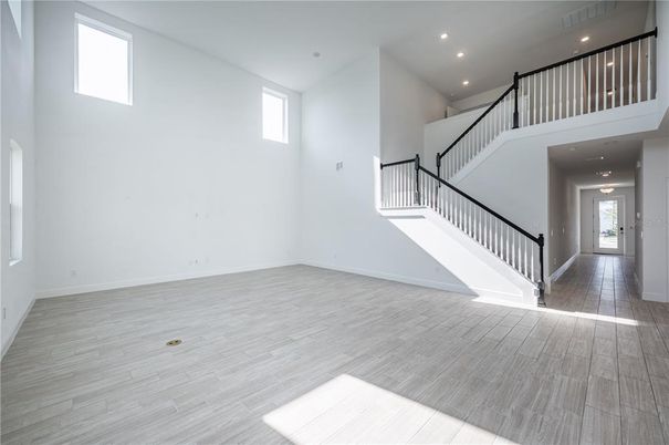 Interior, Recessed Lighting, Wood Texture Flooring