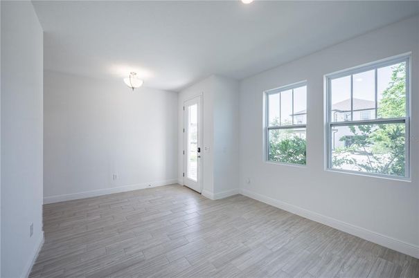 Empty room, Interior, Wood Texture Flooring