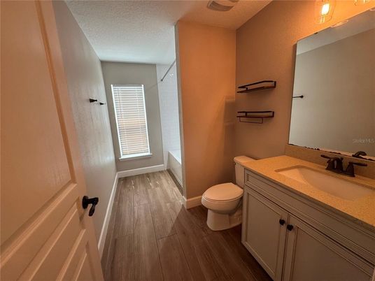 Bathroom, Interior, Wood Texture Flooring